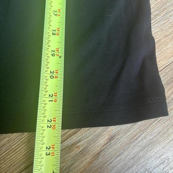 Ll Bean Cardigan Womens SM/Reg Black Supima Cotton Long Sleeve Button Up - Picture 4 of 6